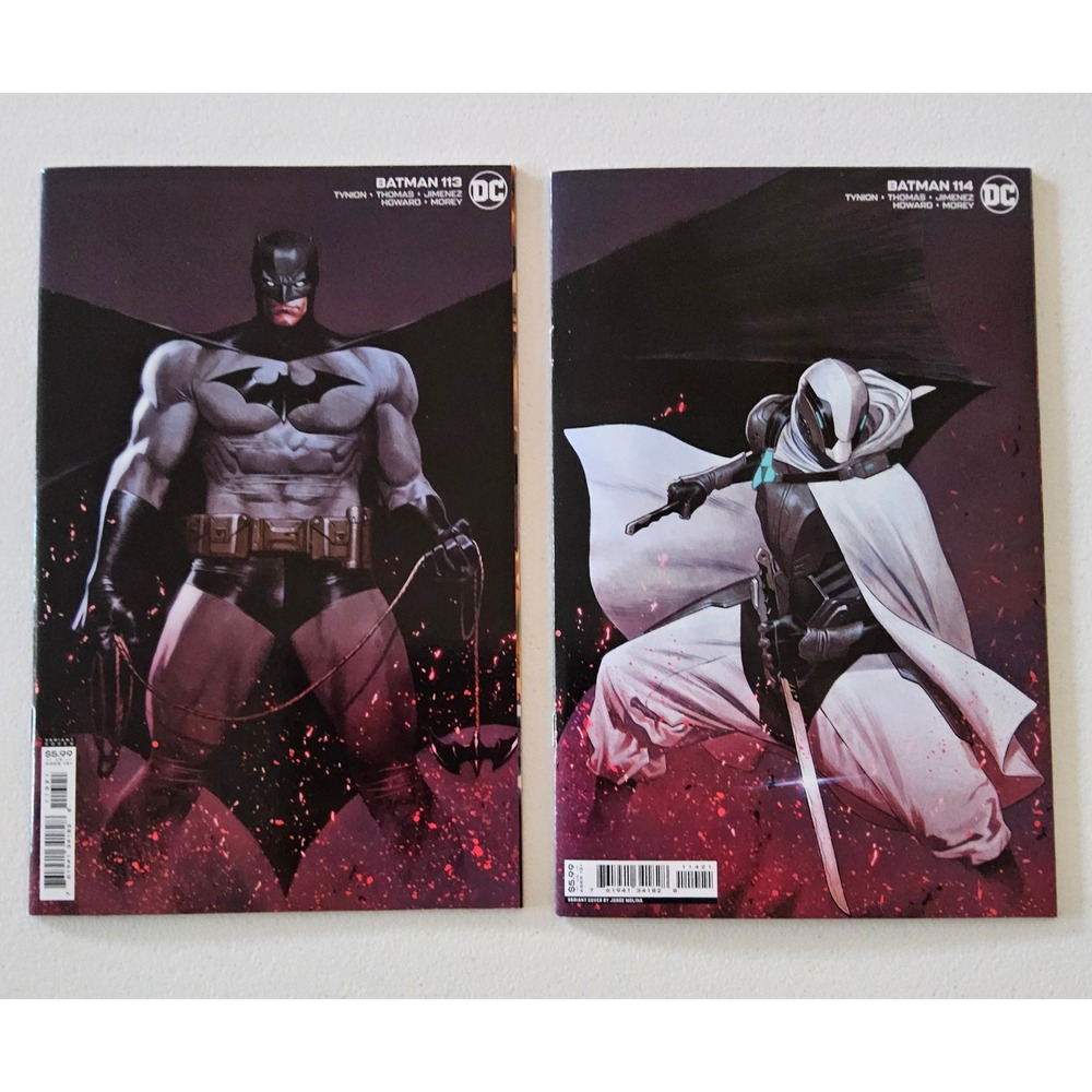 Batman #113 & #114 Variant Cover Lot DC Comics Tynion Jimenez Morey Modern Age